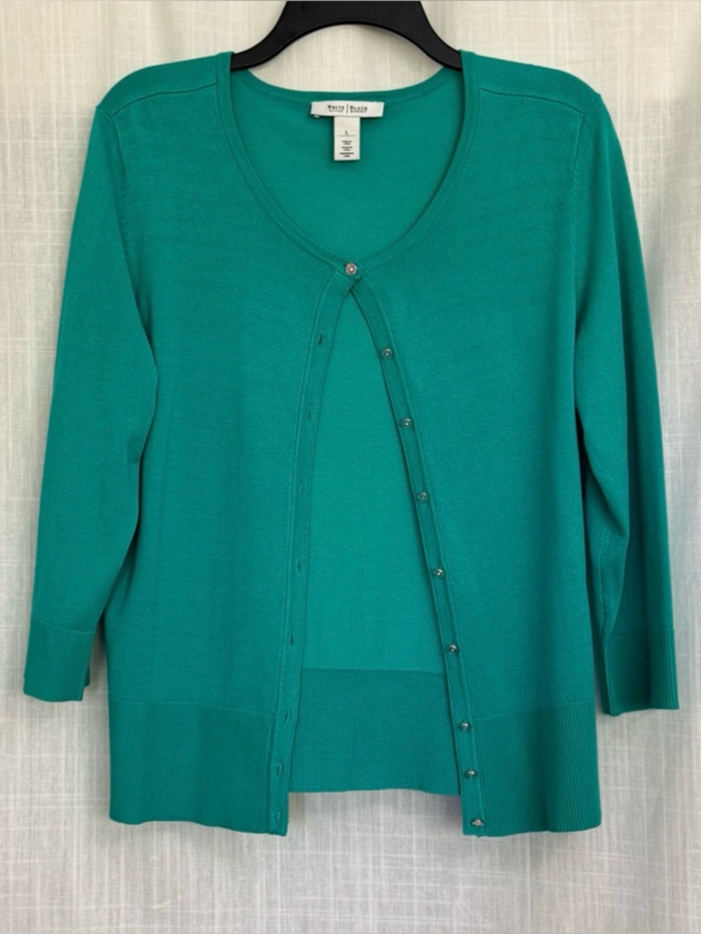 White House Black Market Button-up Sweater Cardigan Size L